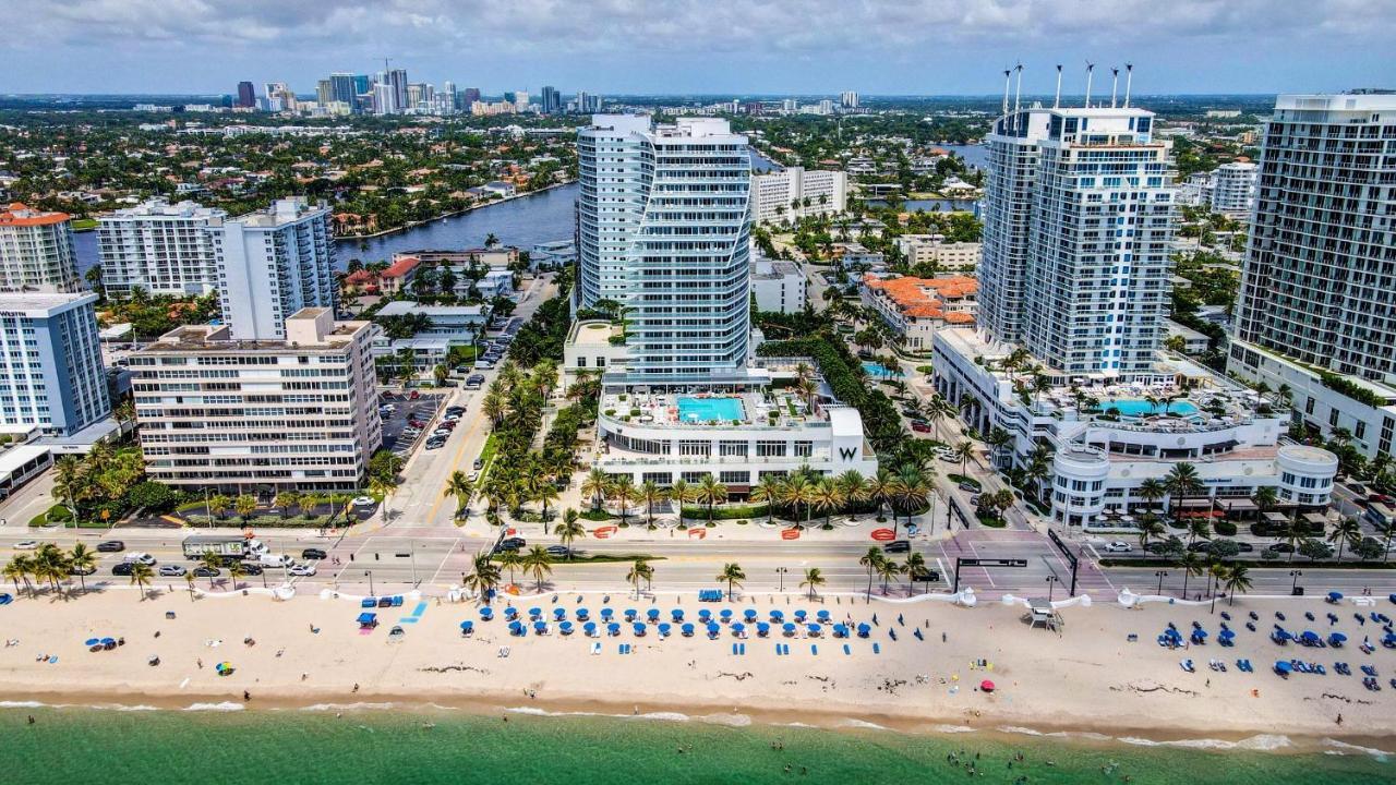 Luxury Well Stocked Se Corner 2Br W Fort Lauderdale W Great Ocean Views Exterior photo