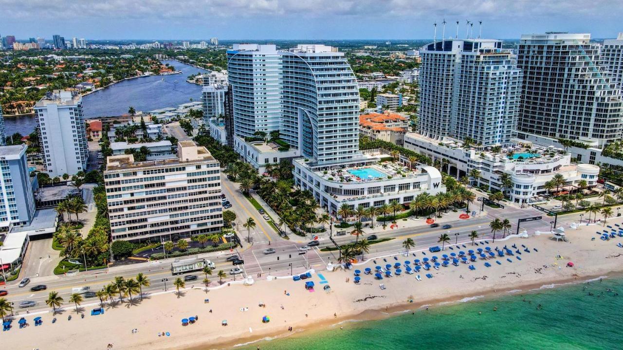 Luxury Well Stocked Se Corner 2Br W Fort Lauderdale W Great Ocean Views Exterior photo